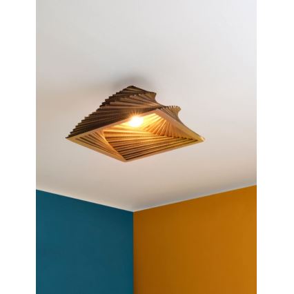 Ledvance - Plafonjera DECOR CARDBOARD 1xE27/15W/230V 40x40 cm