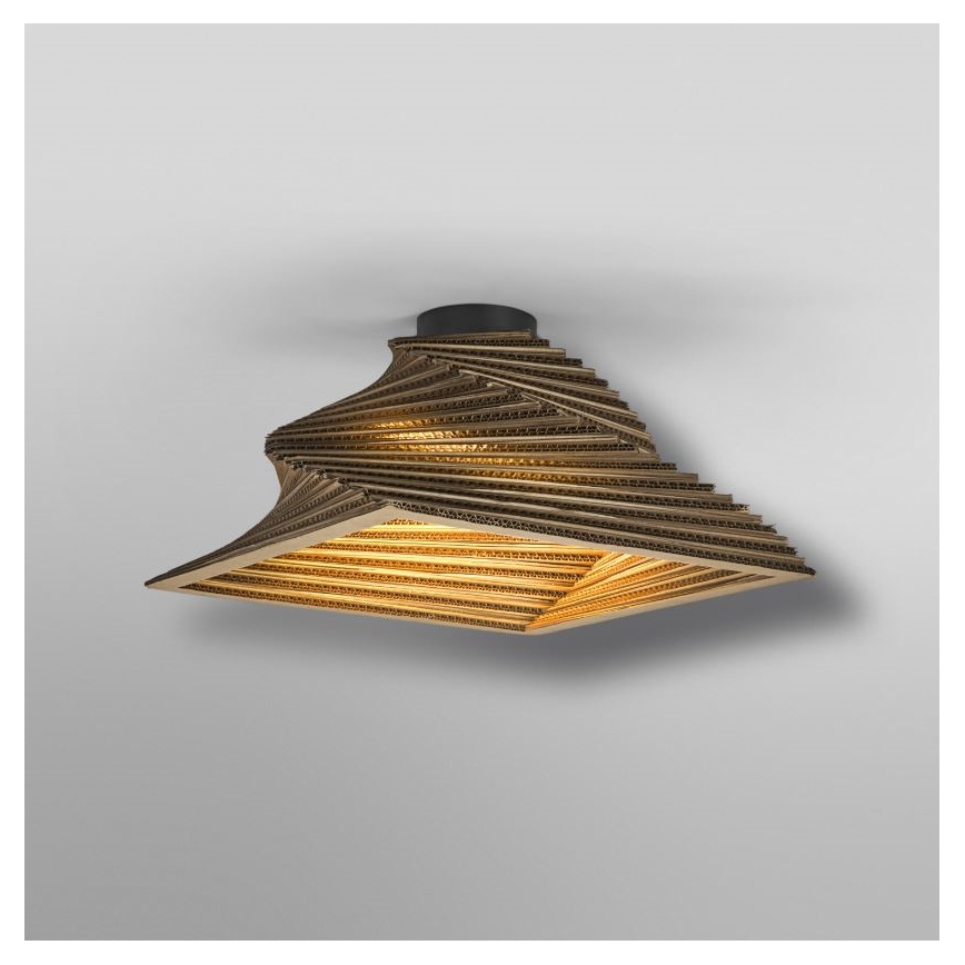 Ledvance - Plafonjera DECOR CARDBOARD 1xE27/15W/230V 40x40 cm