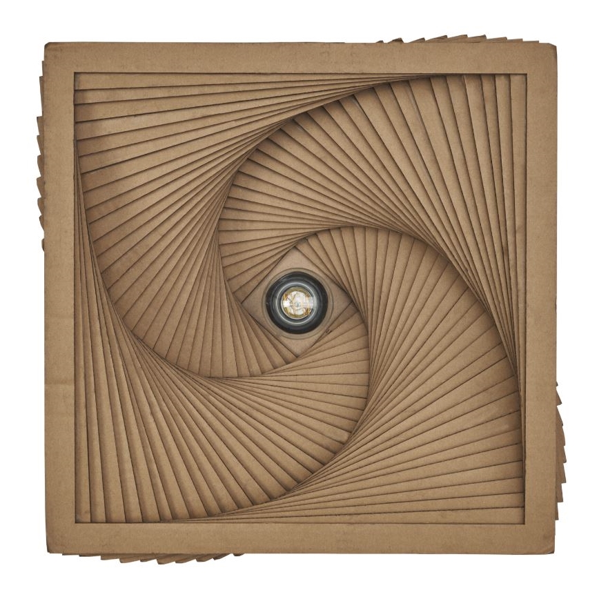 Ledvance - Plafonjera DECOR CARDBOARD 1xE27/15W/230V 40x40 cm
