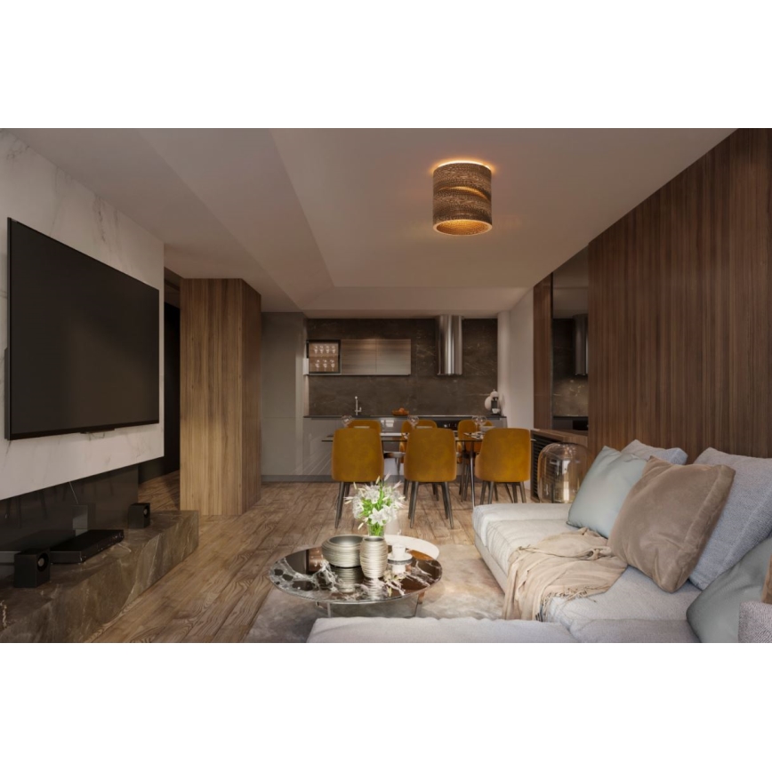 Ledvance - Plafonjera DECOR CARDBOARD 1xE27/15W/230V pr. 25 cm