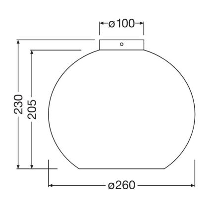 Ledvance - Plafonjera DECOR CARDBOARD 1xE27/15W/230V pr. 26 cm