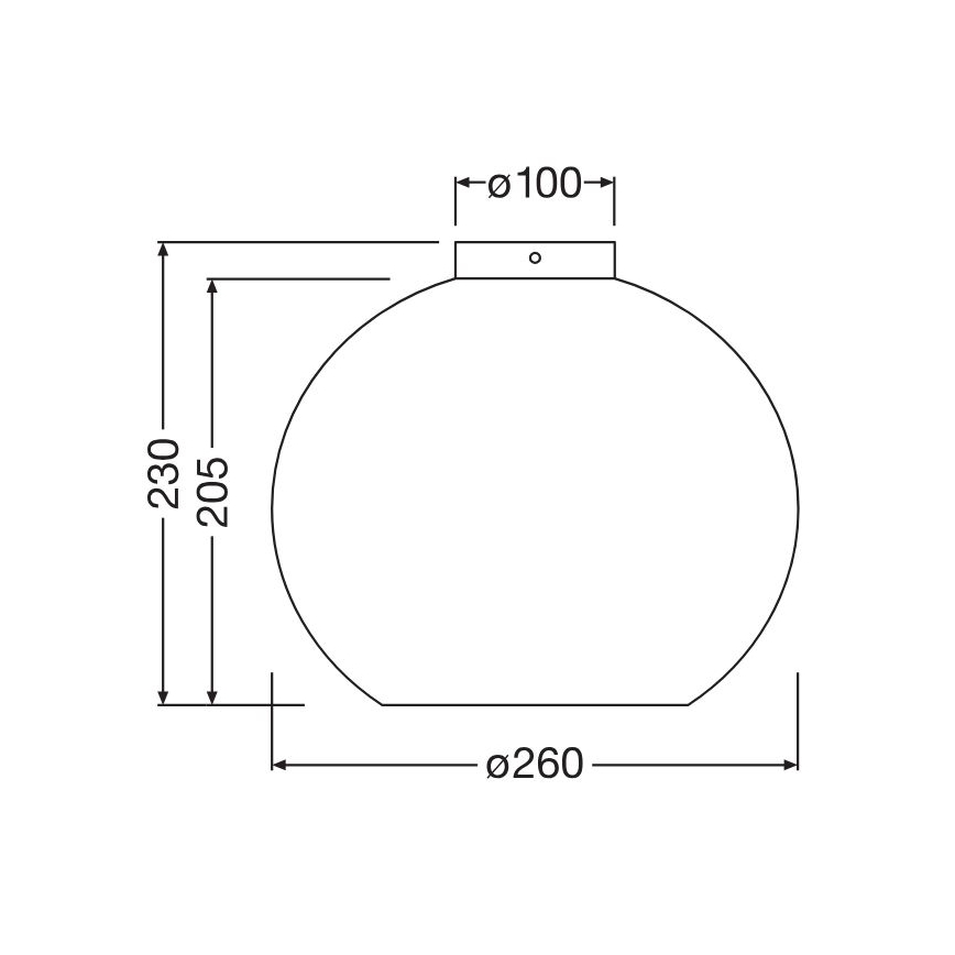 Ledvance - Plafonjera DECOR CARDBOARD 1xE27/15W/230V pr. 26 cm