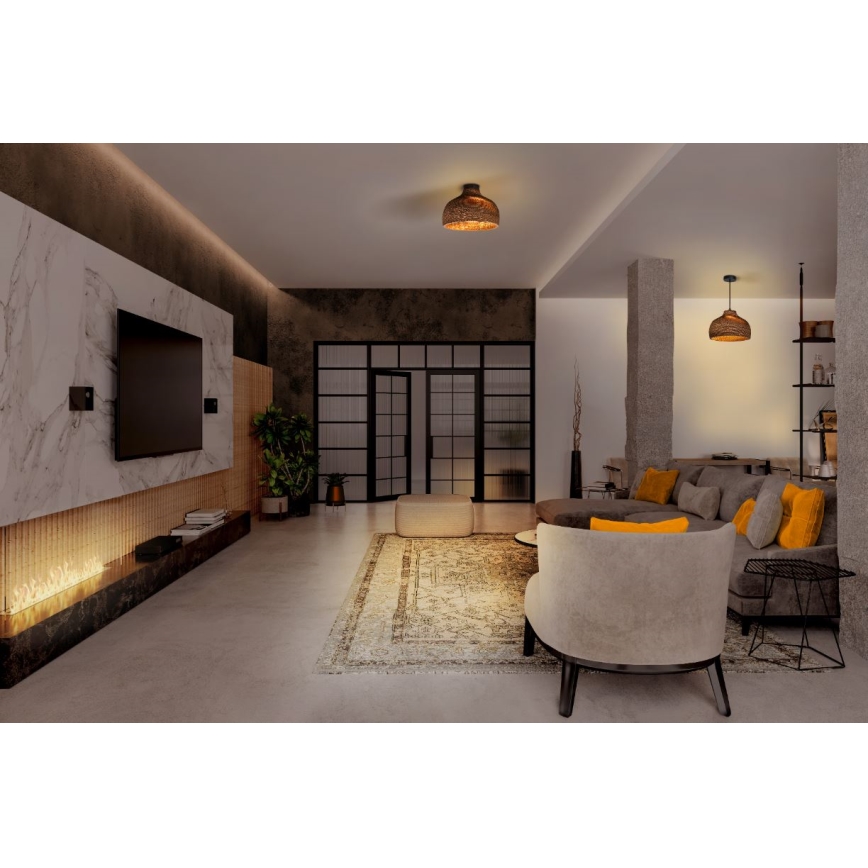 Ledvance - Plafonjera DECOR CARDBOARD 1xE27/15W/230V pr. 36 cm