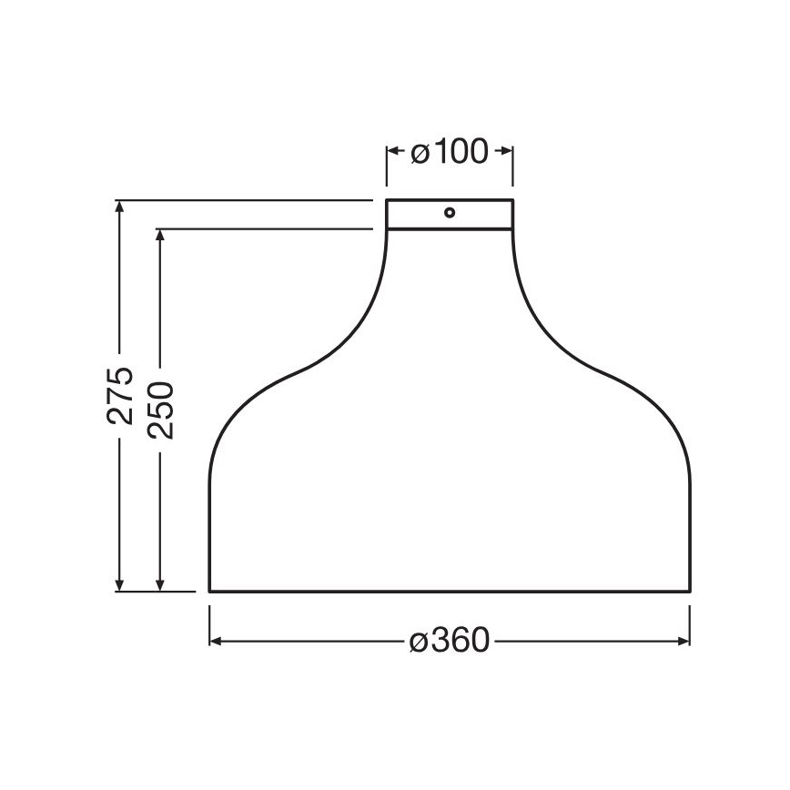 Ledvance - Plafonjera DECOR CARDBOARD 1xE27/15W/230V pr. 36 cm