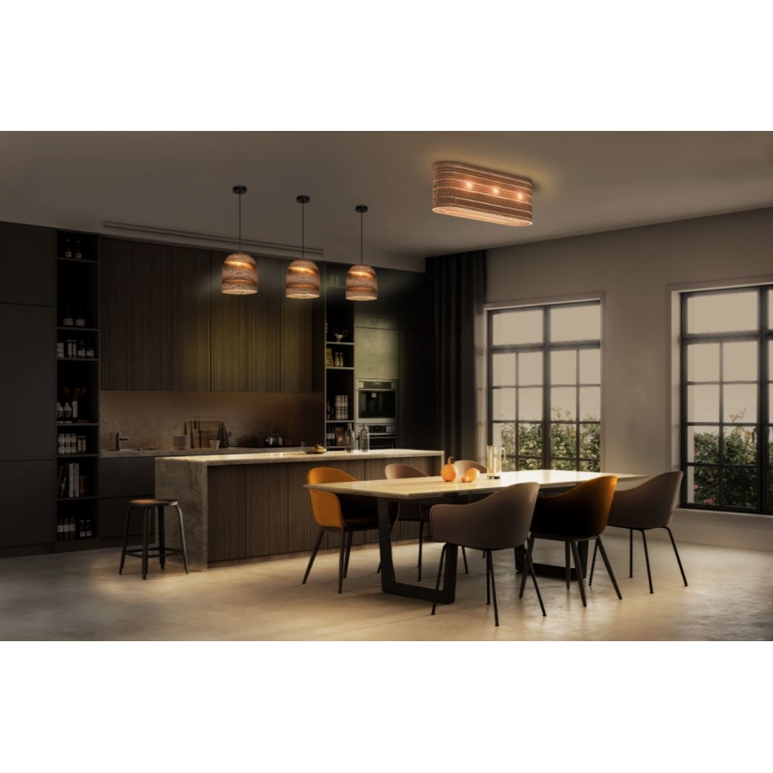 Ledvance - Plafonjera DECOR CARDBOARD 3xE27/15W/230V
