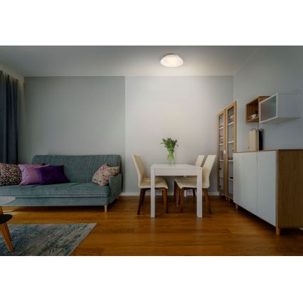 Ledvance - Plafonjera ORBIS MILAN 2xE27/10W/230V bela