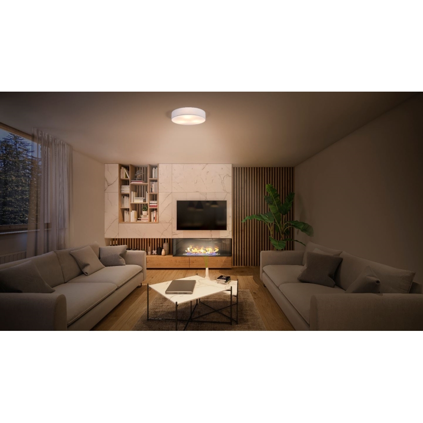 Ledvance - Plafonjera ORBIS PARIS 2xE27/25W/230V bela
