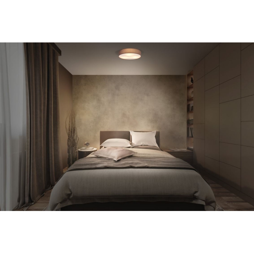 Ledvance - Plafonjera ORBIS PARIS 2xE27/25W/230V braon