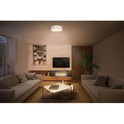 Ledvance - Plafonjera ORBIS PARIS 3xE27/25W/230V bela