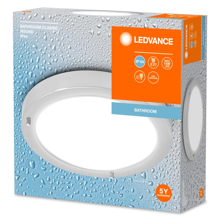 Ledvance - Plafonjera za kupatilo BATHROOM CLASSIC 1xE27/15W/230V IP44
