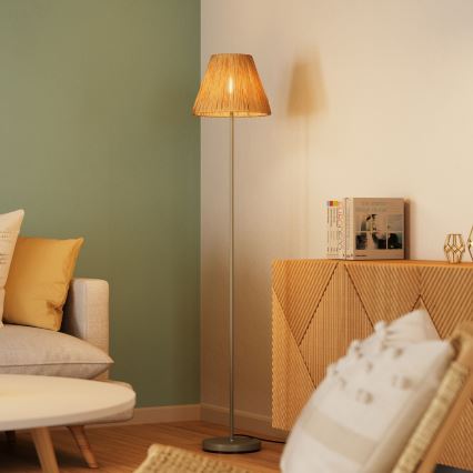 Ledvance - Podna lampa DECOR RAFFIA 1xE27/15W/230V rafija