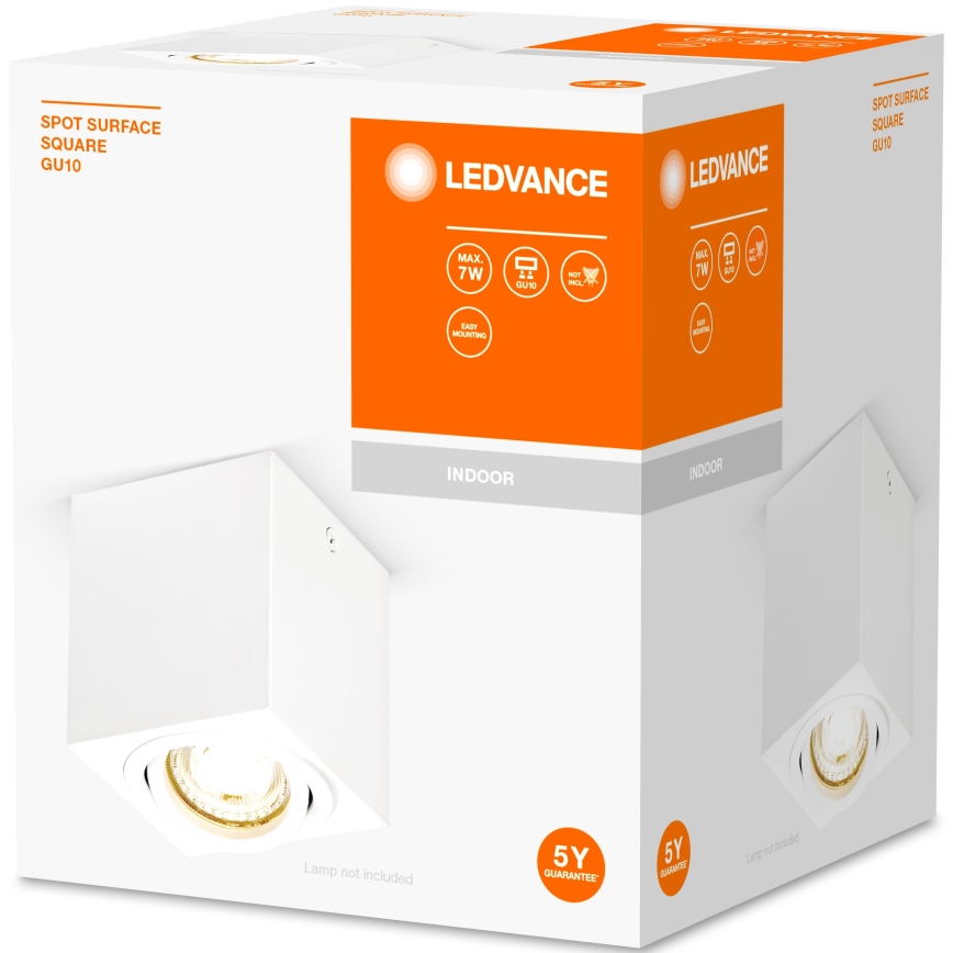 Ledvance - Reflektorska lampa SPOT 1xGU10/7W/230V bela