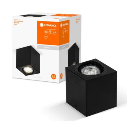 Ledvance - Reflektorska lampa SPOT 1xGU10/7W/230V crno