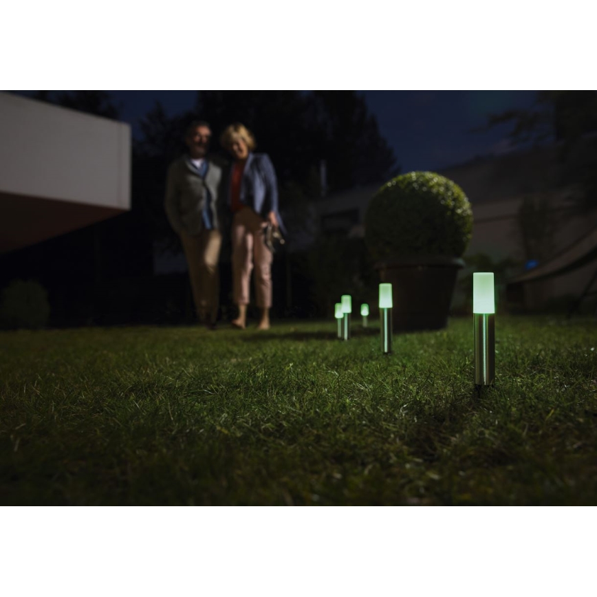 Ledvance - Set 5x LED RGBW Prigušiva vanjska lampa SMART+ GARDENPOLE LED/6W/230V IP44
