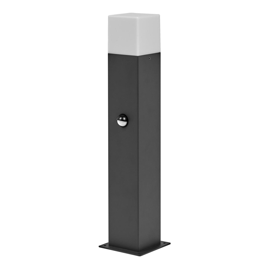 Ledvance - Spoljašnja lampa sa senzorom FIGO SQUARE 1xE27/20W/230V IP44