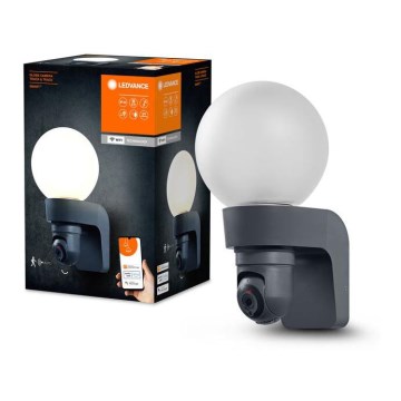 Ledvance - Spoljašnja lampa sa senzorom i kamerom SMART+ 1xE27/15W/230V IP44 Wi-Fi