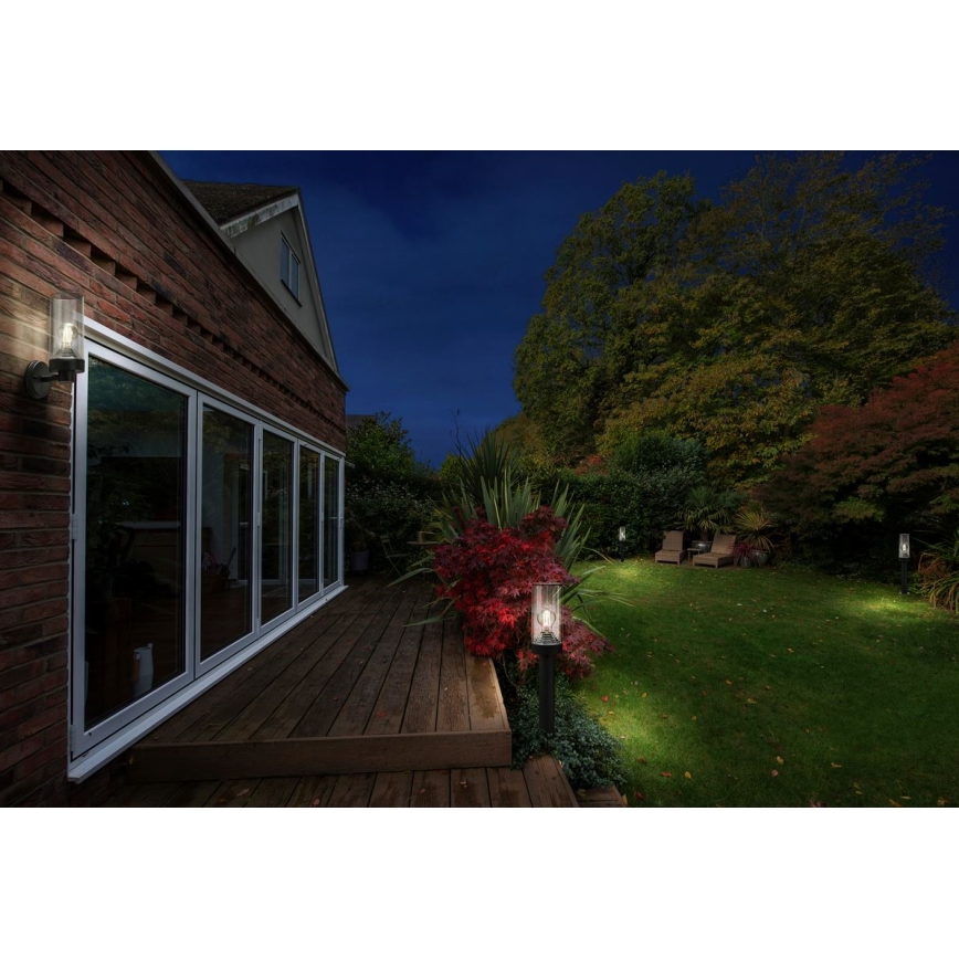 Ledvance - Spoljašnja zidna lampa AMBER 1xE27/20W/230V IP44
