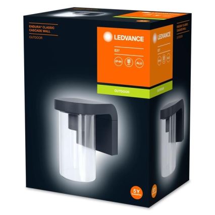 Ledvance - Spoljašnja zidna lampa CASCADE 1xE27/25W/230V IP44