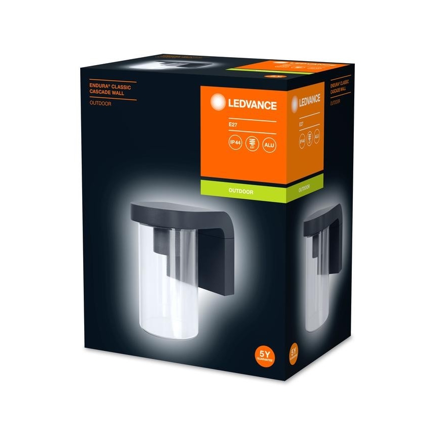 Ledvance - Spoljašnja zidna lampa CASCADE 1xE27/25W/230V IP44