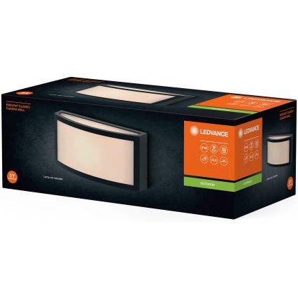 Ledvance - Spoljašnja zidna lampa CUADRA 1xE27/40W/230V IP65
