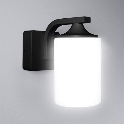 Ledvance - Spoljašnja zidna lampa CYLINDER 1xE27/60W/230V IP43 crno