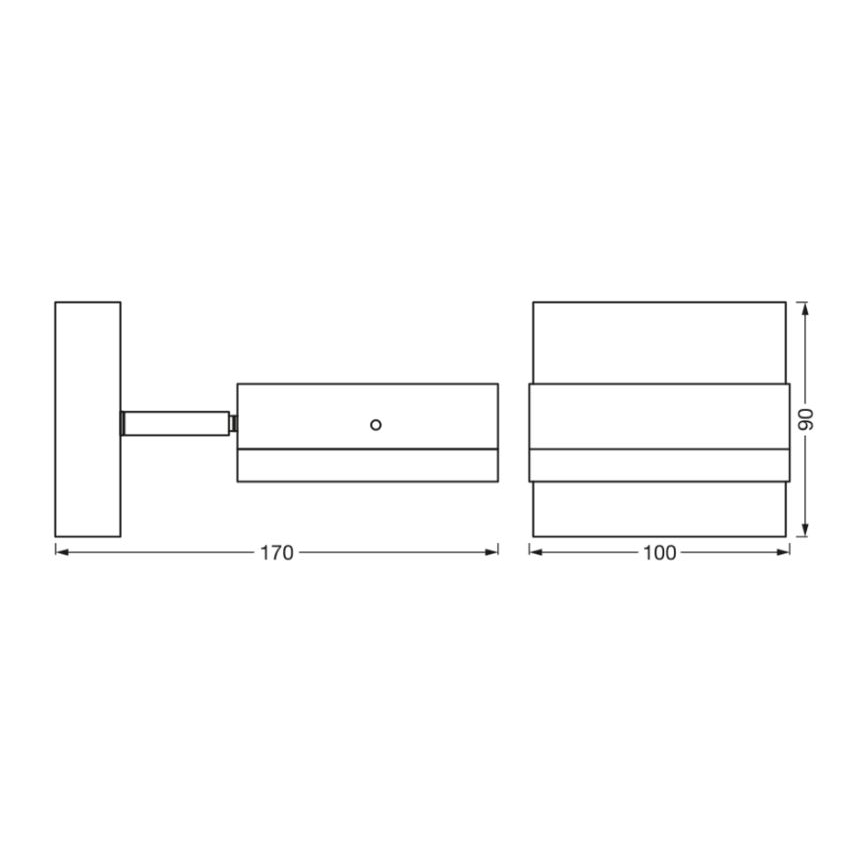 Ledvance - Spoljašnja zidna lampa ENDURA CLASSIC 1xGX53/12W/230V IP44