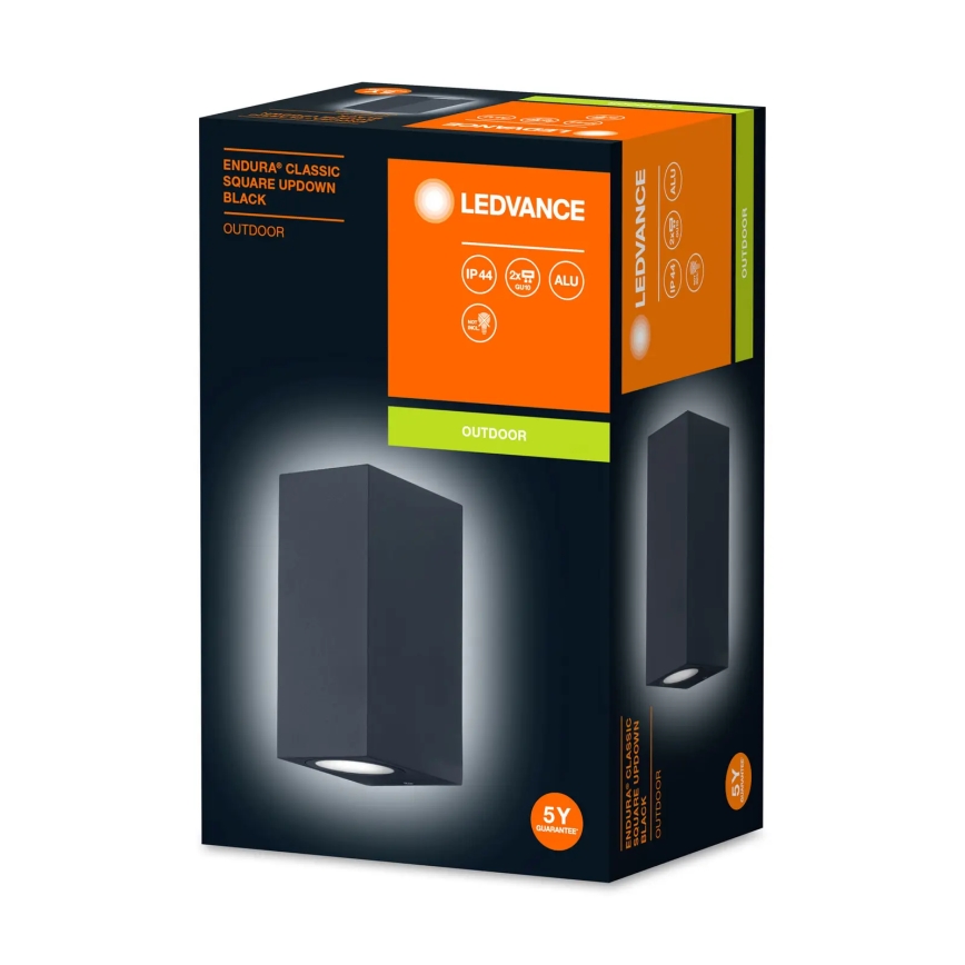 Ledvance - Spoljašnja zidna lampa ENDURA CLASSIC 2xGU10/35W/230V IP44