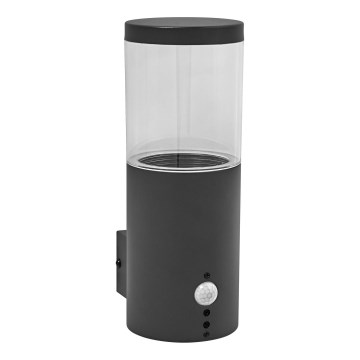 Ledvance - Spoljašnja zidna lampa sa senzorom EBRO 1xE27/20W/230V IP44