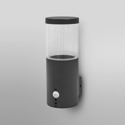 Ledvance - Spoljašnja zidna lampa sa senzorom EBRO 1xE27/20W/230V IP44