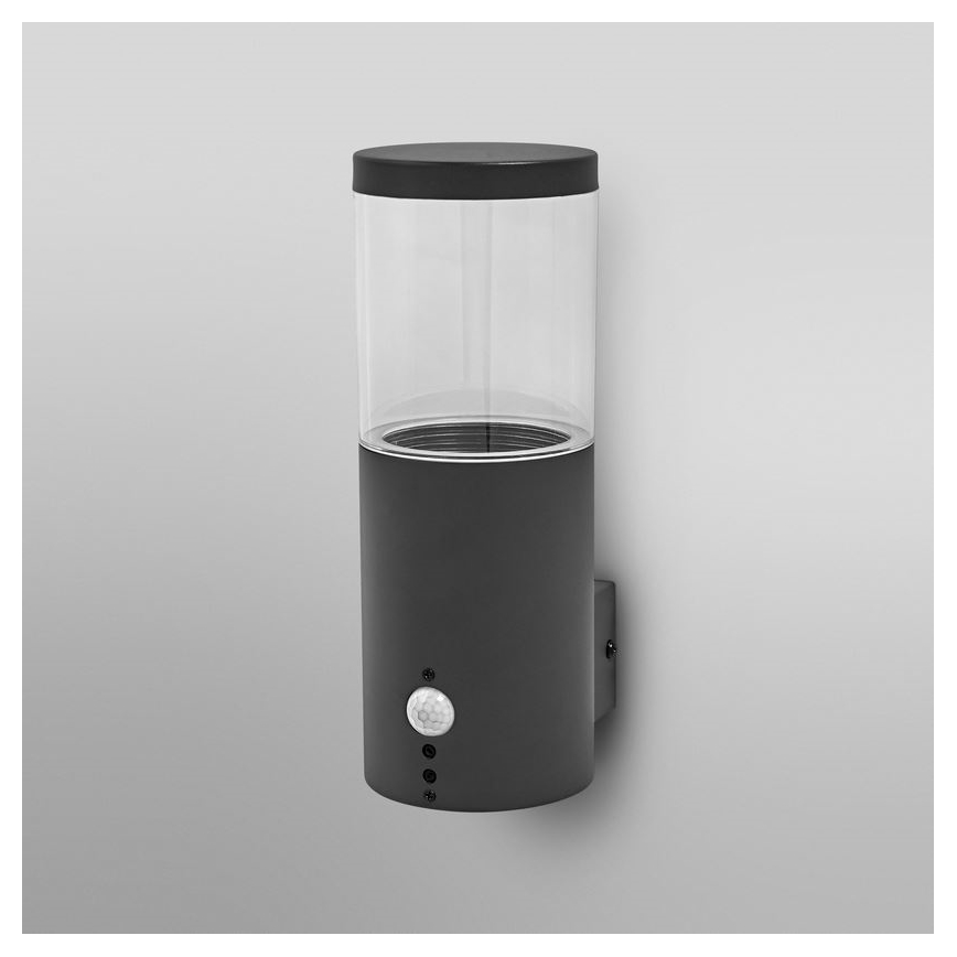 Ledvance - Spoljašnja zidna lampa sa senzorom EBRO 1xE27/20W/230V IP44