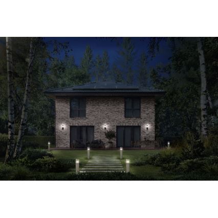 Ledvance - Spoljno zidno svetlo sa senzorom EBRO 1xE27/20W/230V IP44