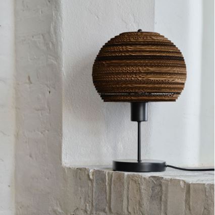 Ledvance - Stona lampa DECOR CARDBOARD 1xE27/15W/230V pr. 26 cm