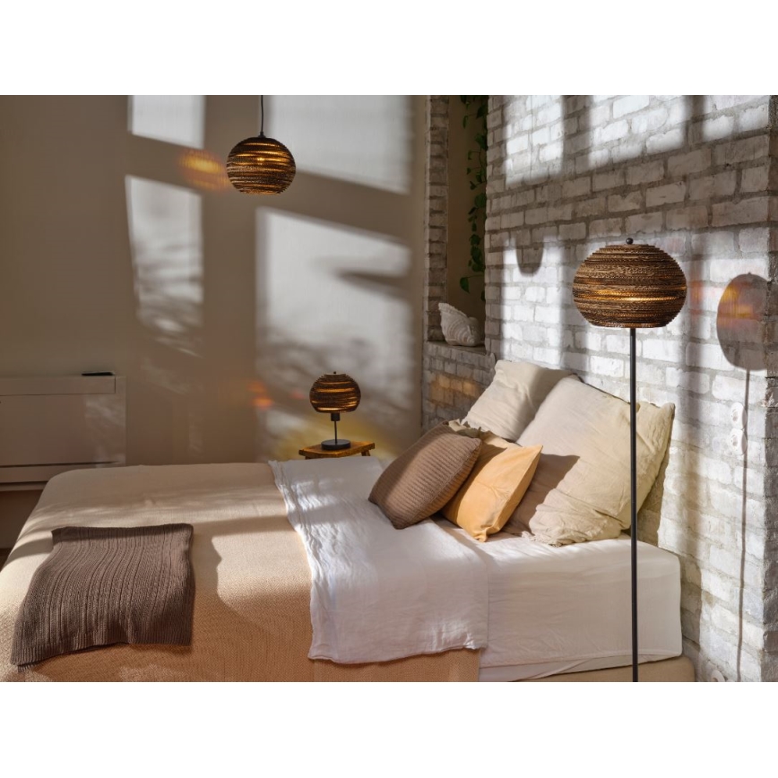 Ledvance - Stona lampa DECOR CARDBOARD 1xE27/15W/230V pr. 26 cm