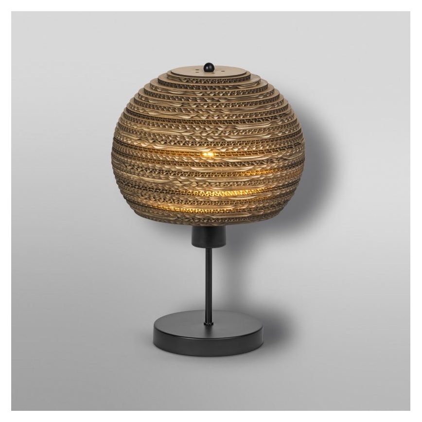 Ledvance - Stona lampa DECOR CARDBOARD 1xE27/15W/230V pr. 26 cm