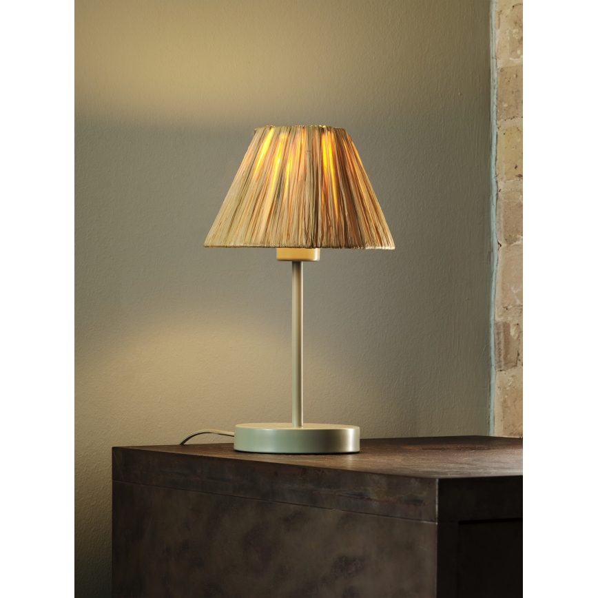 Ledvance - Stona lampa DECOR RAFFIA 1xE27/15W/230V rafija