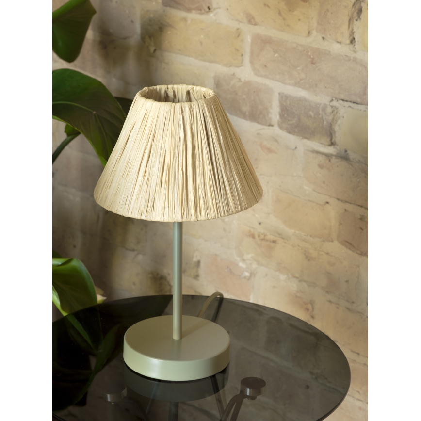 Ledvance - Stona lampa DECOR RAFFIA 1xE27/15W/230V rafija