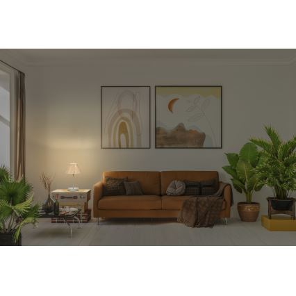 Ledvance - Stona lampa DECOR RAFFIA 1xE27/15W/230V rafija