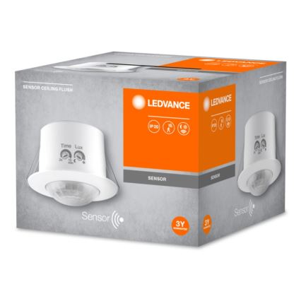 Ledvance - Ugradni infracrveni senzor pokreta FLUSH 230V bela