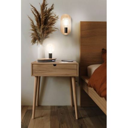 Ledvance - Zidna lampa DECOR WOOD 1xE27/8W/230V