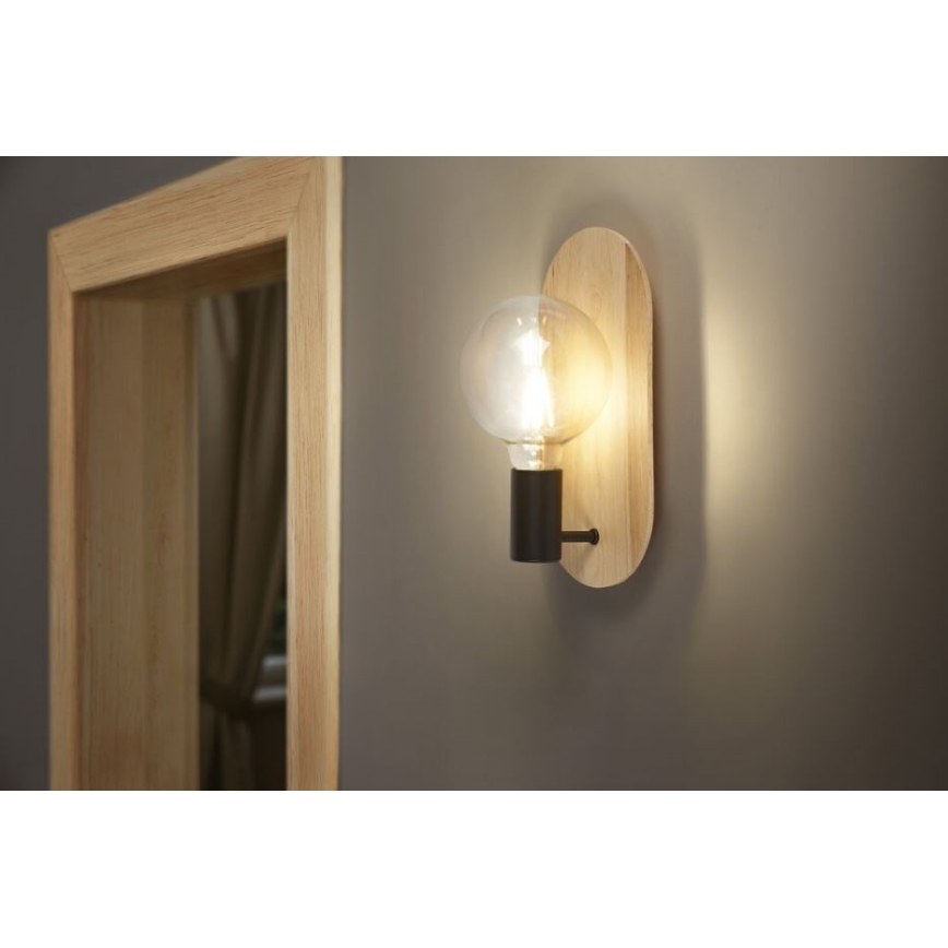 Ledvance - Zidna lampa DECOR WOOD 1xE27/8W/230V