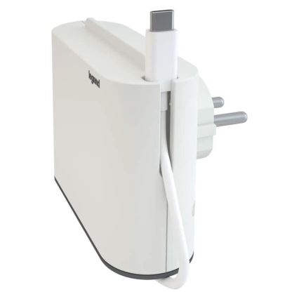 Legrand 049401 - Razdelna utičnica 2U Tip C + USB-A + USB-C bela