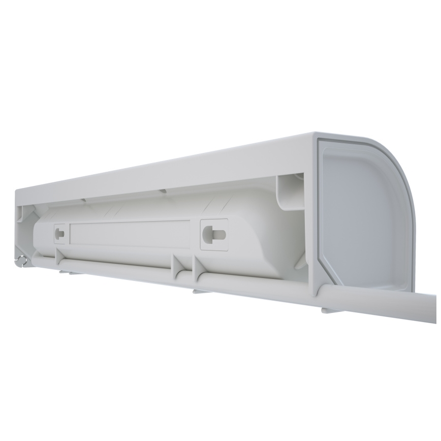 Legrand 049406 - Produžni kabl sa 3 utičnice, tip E + USB-A + USB-C, 1 m, srebrna/bela