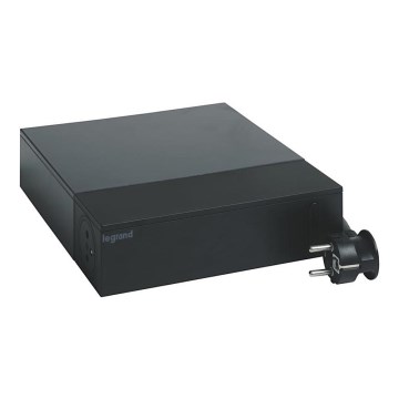 Legrand 049430 - Multimedijski HUB sa prekidačem 4U Tip E + 4U Tip C 2m crno