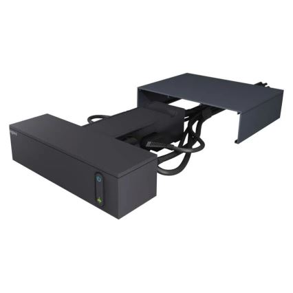 Legrand 049430 - Multimedijski HUB sa prekidačem 4U Tip E + 4U Tip C 2m crno