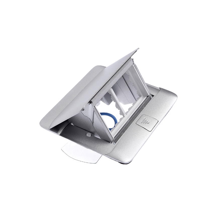 Legrand 54011 - okvir za ugradnju POP-UP 4M u stolnu ploču, aluminijum