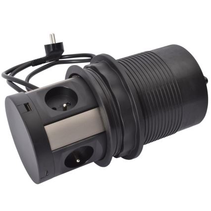 Legrand 654980 - Stub sa utičnicama za stolnu ploču 4x230V + 2xUSB-A + 2xUSB-C