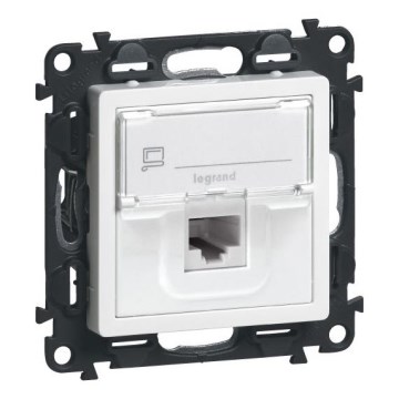 Legrand 75C5UB1 - Utičnica podataka VALENA LIFE 1xRJ45 class 5E UTP bela