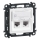 Legrand 75C5UB2 - Mrežna utičnica VALENA LIFE, 2x RJ45, Cat 5e UTP, bela