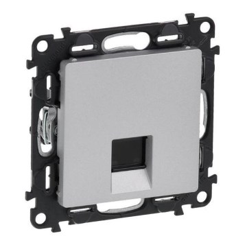 Legrand 75C5UH1 - data utičnica VALENA LIFE, 1x RJ45, kategorija 5E UTP, aluminijum