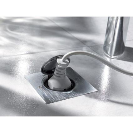 Legrand 89700 - Ugradni okvir za podnu utičnicu PLATINUM 2M IP44, nerđajući čelik